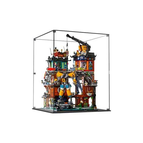 KGBOX Used For Building Block 71837 Ninjago City Workshop Model Accessories