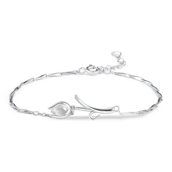 Lao Feng Xiang 925 Sterling Silver Bracelets Women's