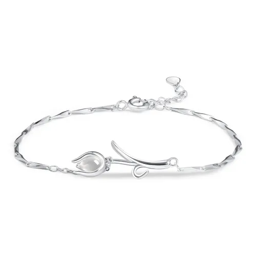 Lao Feng Xiang 925 Sterling Silver Bracelets Women's