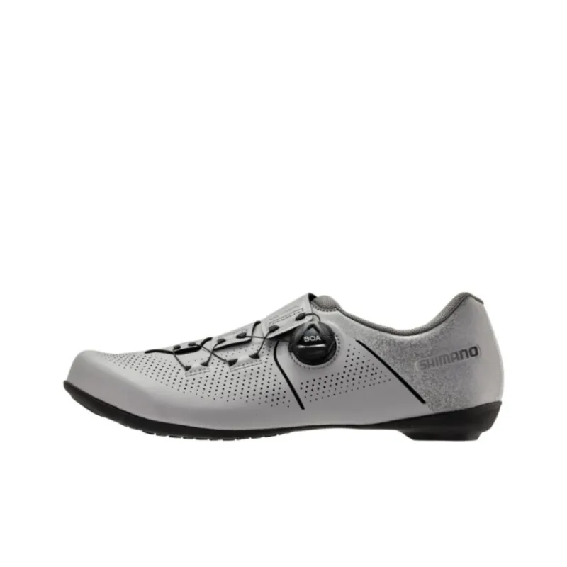 SHIMANO Anti-Slip Wear-Resistant Low-Top Cycling Shoes Unisex Gray-0