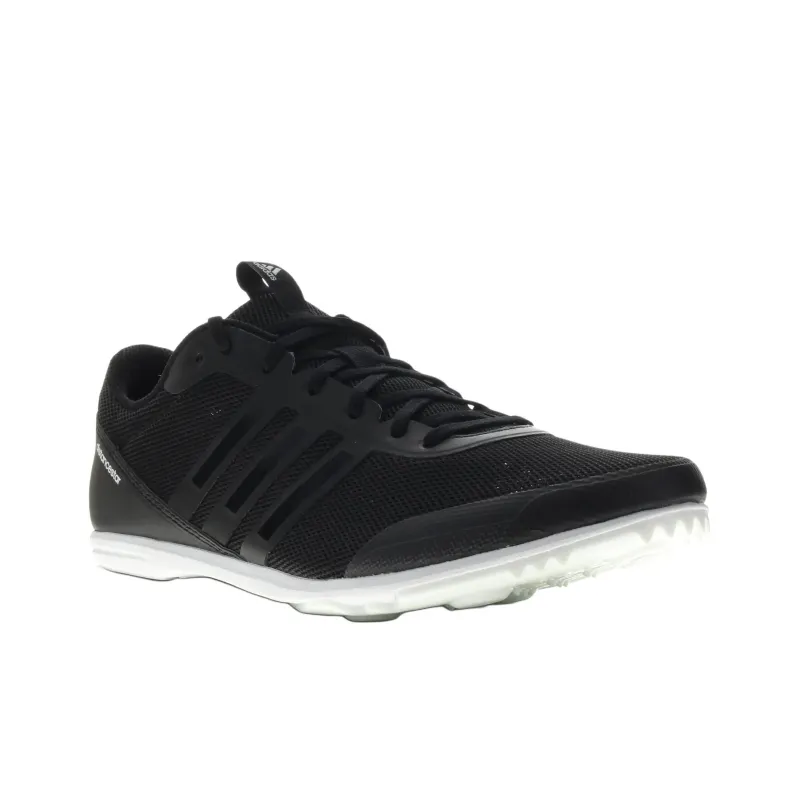 Adidas Distancestar Anti Slip Wear Resistant Low Top Running Shoes Men's Black-2