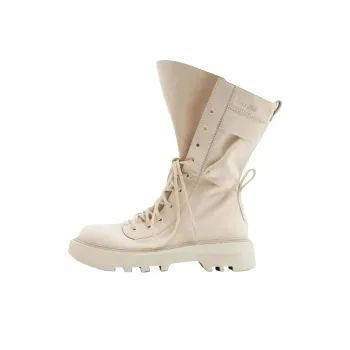 JW Anderson Combat Leather Boots Women's