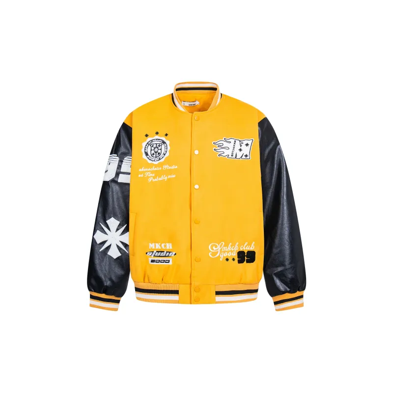 Xmithie Baseball Jacket Coat Unisex-0