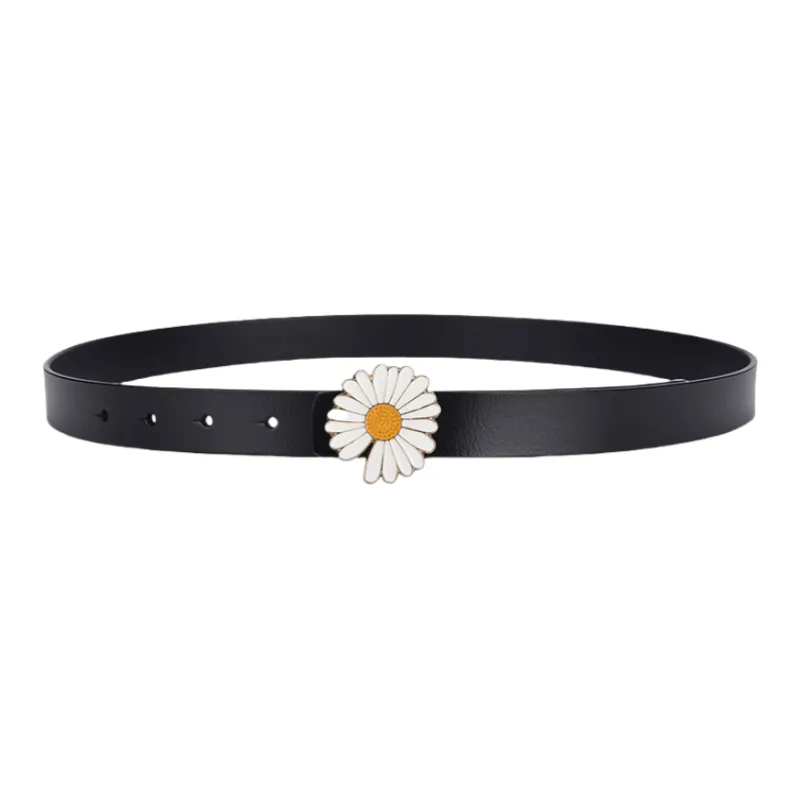 Yalu Cow Split Leather Belts Women's 2.5cm-2