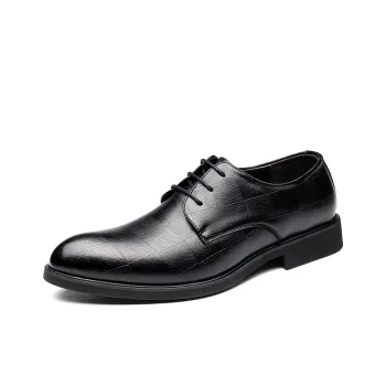 EGCHI Dress Shoes Men Low Top