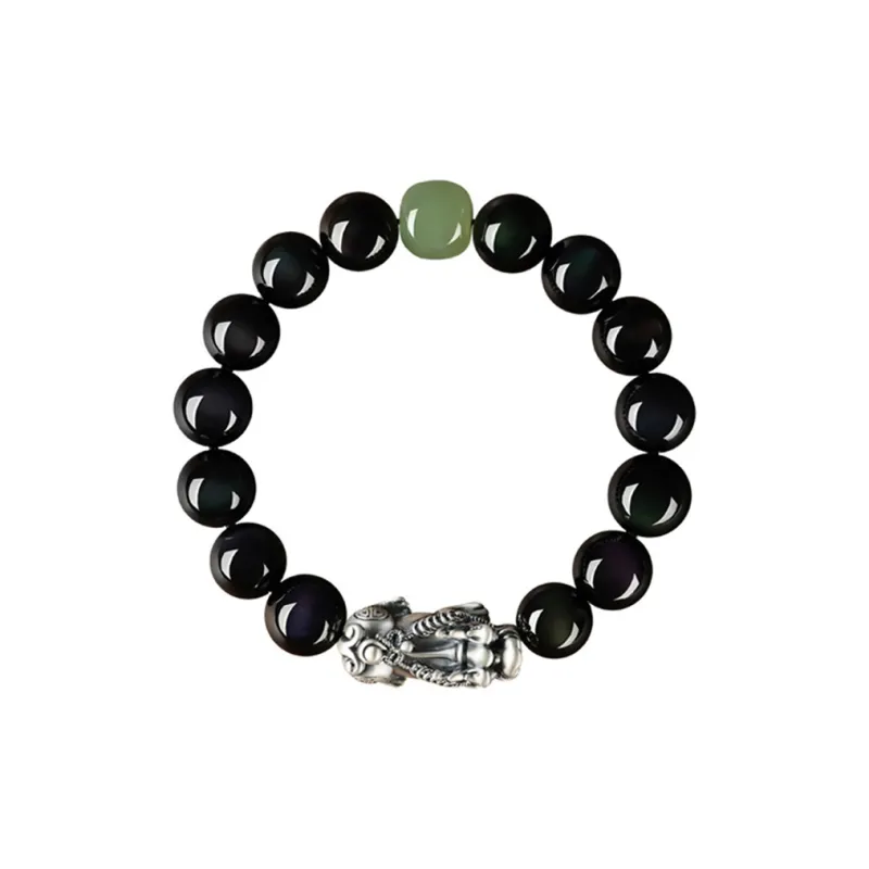GOLDFISH ALLEY Obsidian Bracelets Unisex-0
