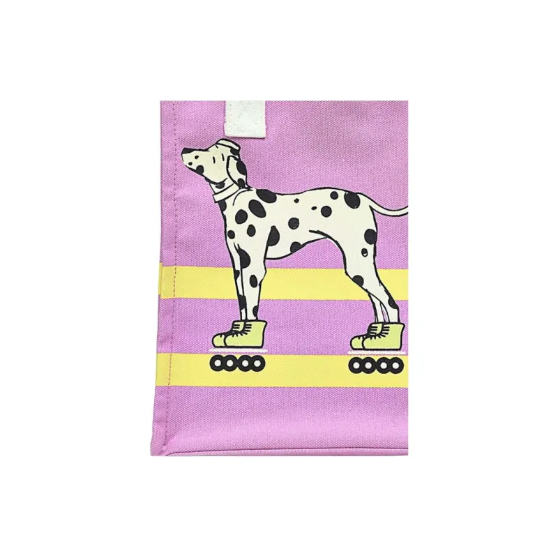 RADLEY Canvas Canvas Bag Tote Bag Shopping Bag Handbag Medium Size Women's Pink-2