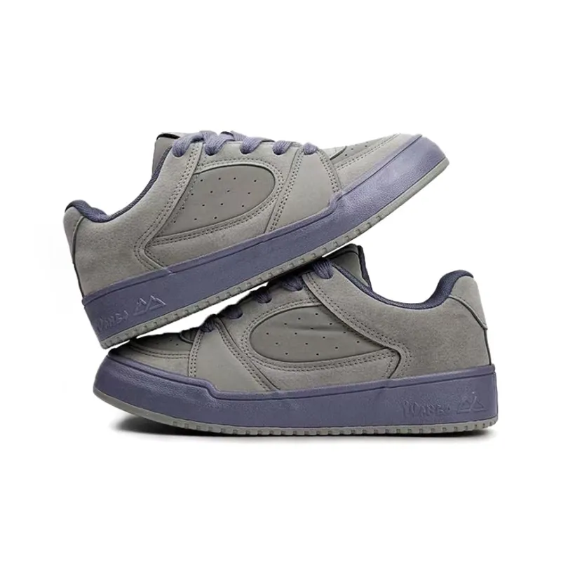 OUGLEMEN Slip-Resistant Cushioning Impact Resistance Wear-Resistant Low-Top Skateboard Shoes Men's Box Included-12