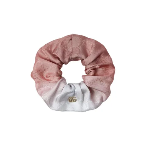 GUCCI Silk Hair Tie Women's Pink