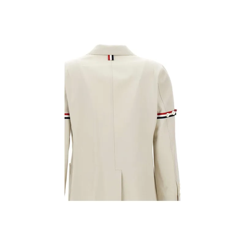 THOM BROWNE RWB stripe Cotton Blazer-3