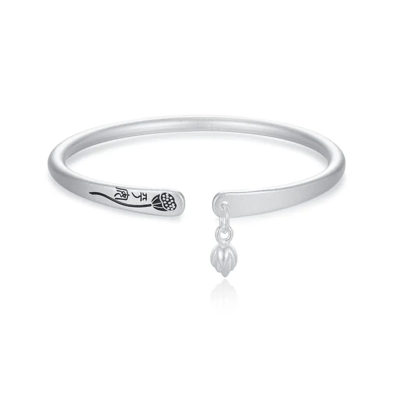 IS YOU Foot Silver 990 Bangles Women's-0