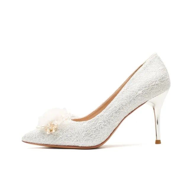 QITUMAUL Slim Heel High Heels Women's-12