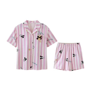 JINGYUN Deep Pajama 70 Pajama Set Women's Strawberry Pink