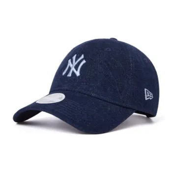 New Era Regenerated Cellulose Fibers, Polyester Fibers, Cotton Baseball Caps Unisex Navy Blue