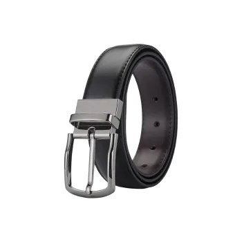 Yamaichi Maru Bovine Split Transfer Leather Leather Belts Men's 3.5 Cm