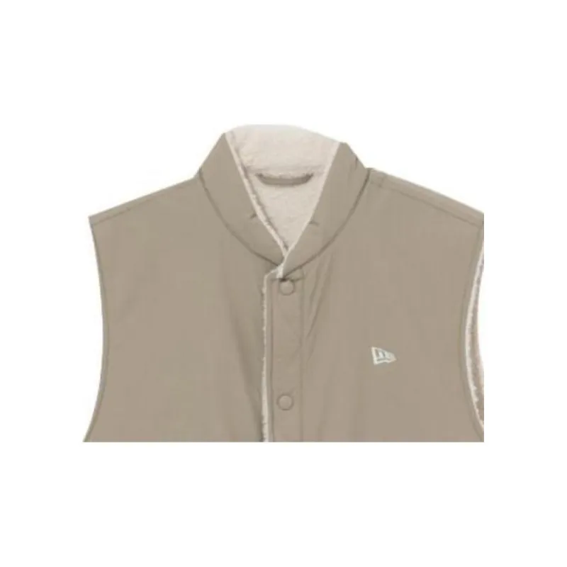 New Era Vests Men Beige-2