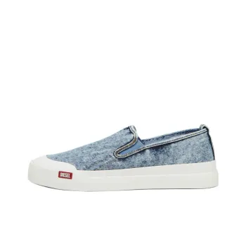 DIESEL S Athos Low Top Canvas Shoes Men's Blue