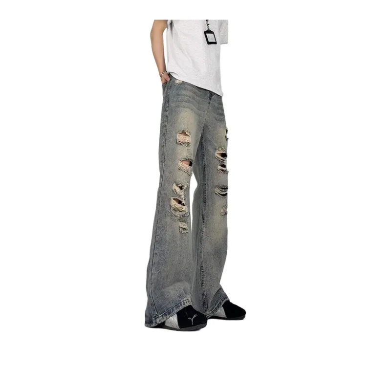 HELEH Jeans Unisex Vintage Blue-1