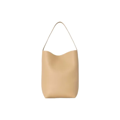THE ROW Calfskin Tote Bag Shopping Bag Handbag Women's Gravel Gray