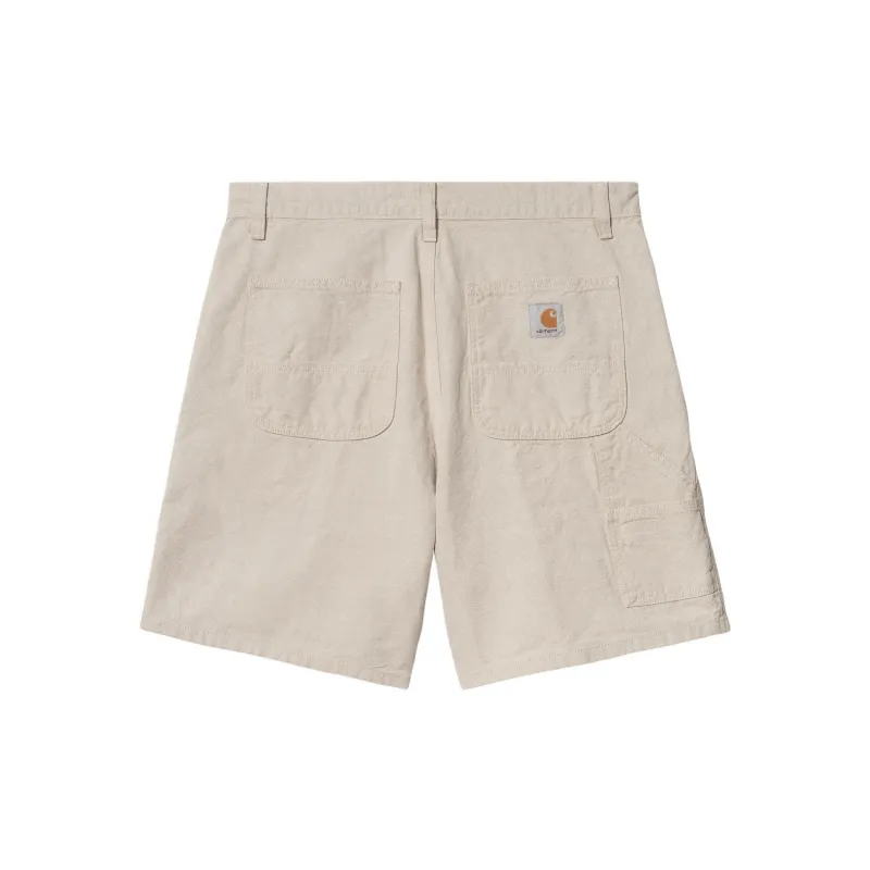 Carhartt WIP Walter Single Knee Logo Patch Shorts-1