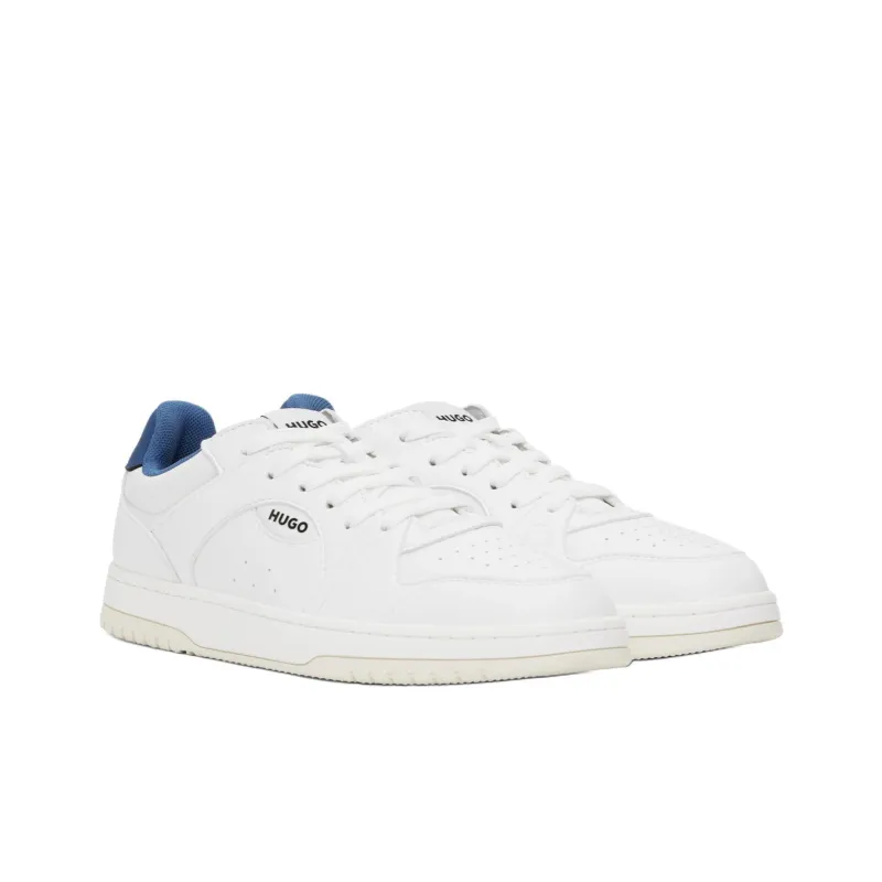 HUGO BOSS Low Top Skateboard Shoes Men's White-2