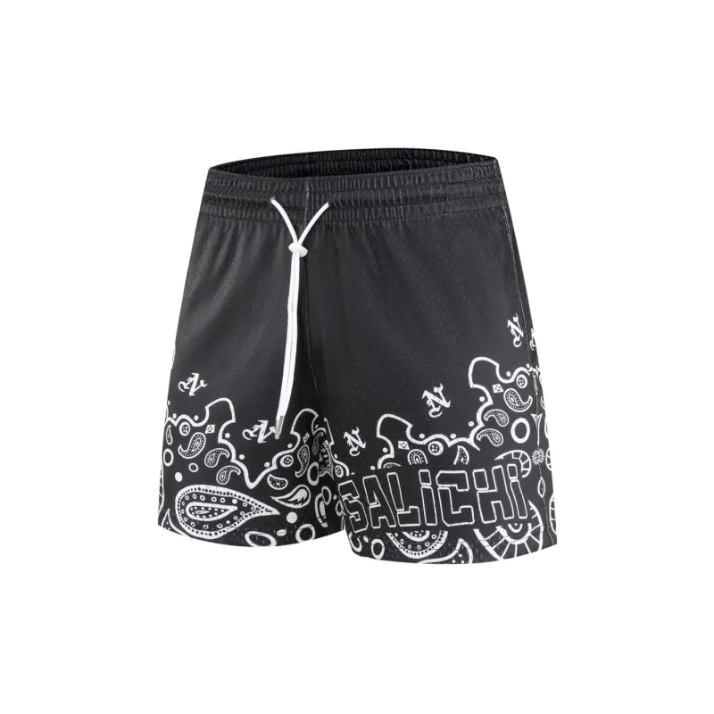 SALICHI Sports Shorts Unisex Green-8