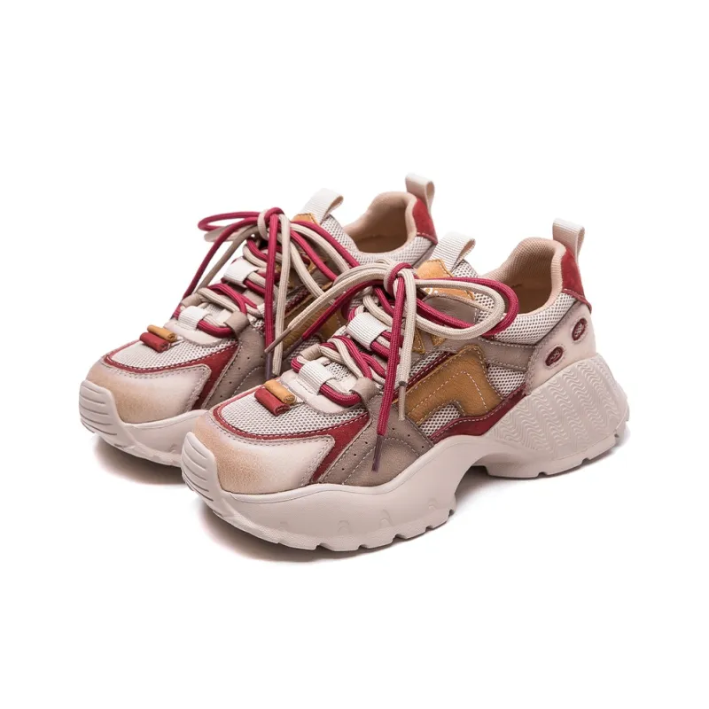 Jay Breathable Low-Top Chunky Sneakers Women's-2
