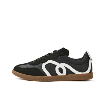 MOOD LIKE ME Low Top Cat Step German Army Trainers Skateboard Shoes Unisex Wooden Black