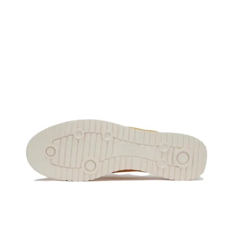 DESCENTE Abrasion Resistant Low Top Casual Shoes Men's Yellow-3