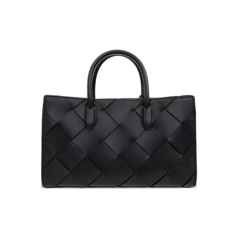 MICHAEL KORS Scarlett Leather One Shoulder Handbags Medium Size Women's Black-2