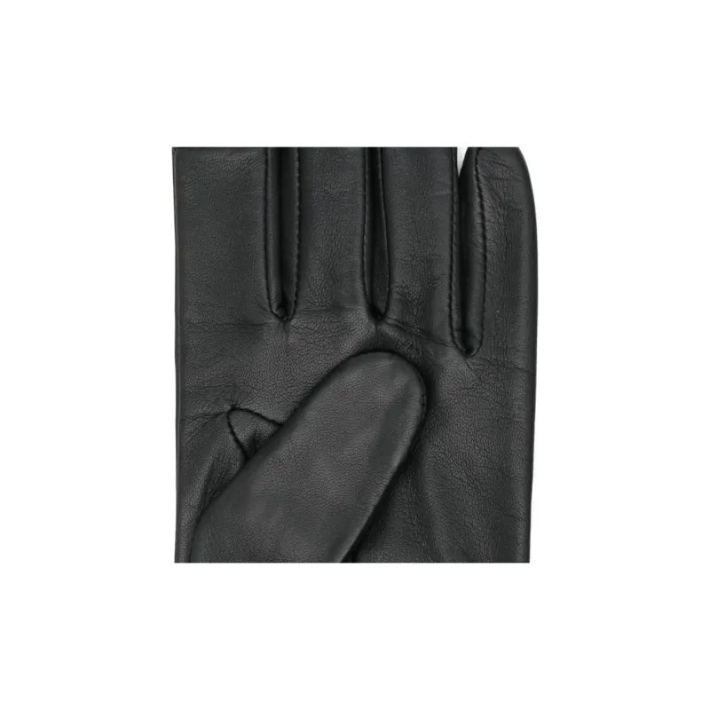 LAUREN RALPH LAUREN Sheepskin Gloves Women's Black-1