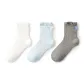 Lace Trims Socks B-3 Pack