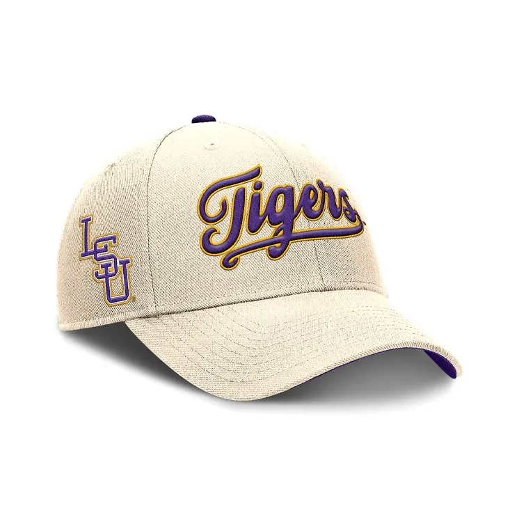Nike Lsu Tigers Primetime Rise Men's Nike College Adjustable Hat-1