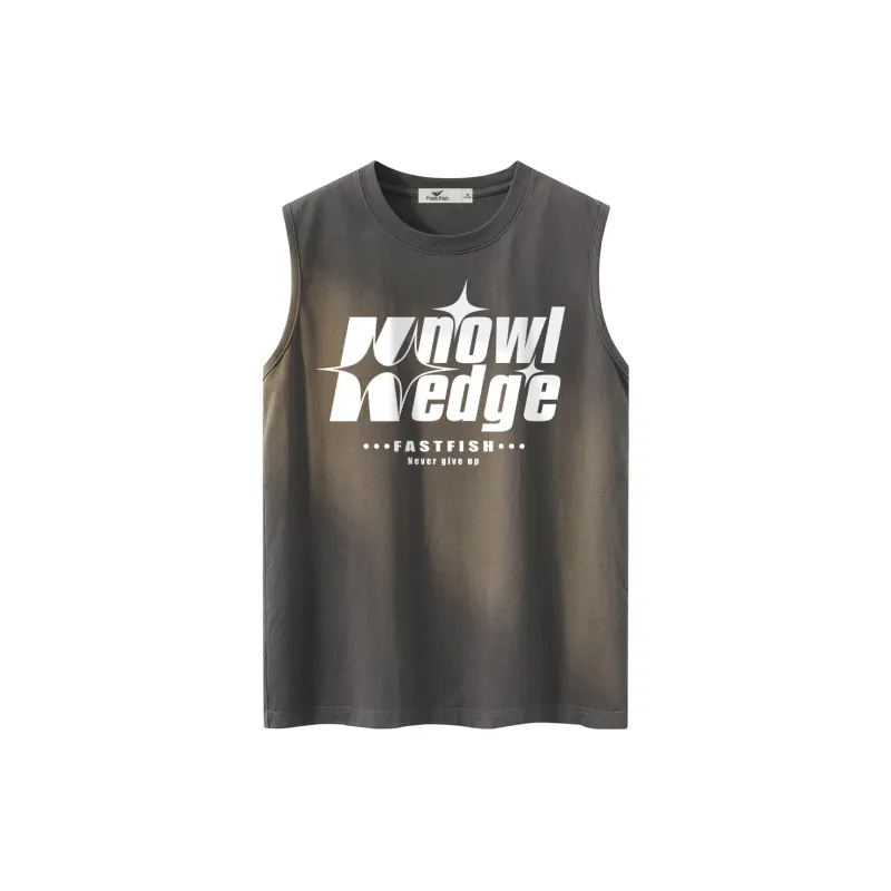FASTFISH Tank Tops Unisex White-8