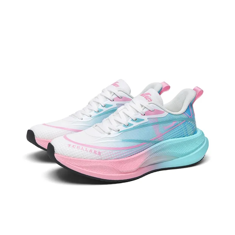 TCELLARS Cushioning, Breathable, Coverage, Support, Balance, Lightweight, Rebound Low Top Running Shoes Men's-8