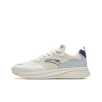 Anta Cushioning Wear-Resistant Low-Top Chunky Sneakers Men's White Blue