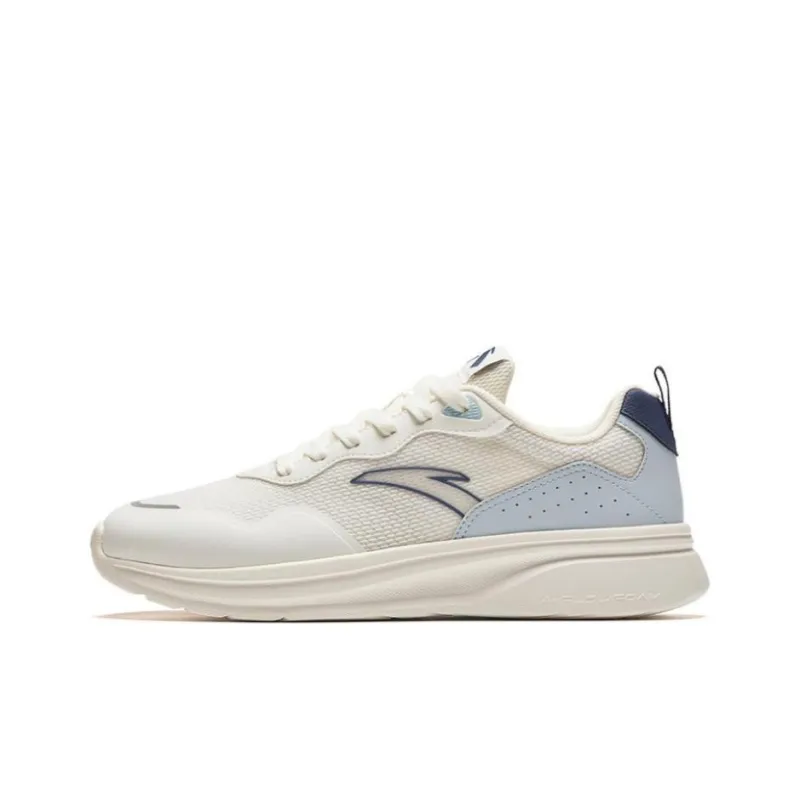 Anta Cushioning Wear-Resistant Low-Top Chunky Sneakers Men's White Blue-0