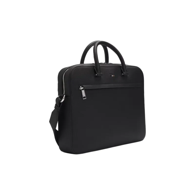 HUGO BOSS Polyurethane One Shoulder Handbag Regular Men's Black-1