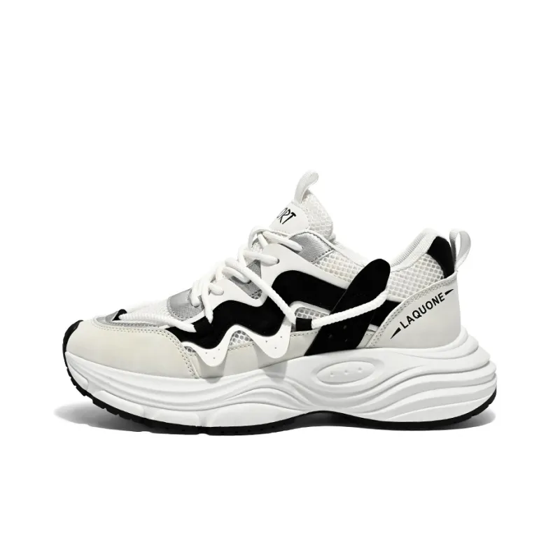 Grumpy Ram Breathable Lightweight Height Increasing Low Top Chunky Sneakers Men's-0