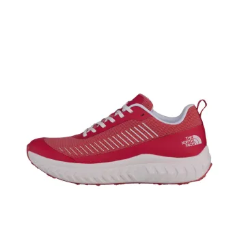 THE NORTH FACE Anti Slip Wear Resistant Low Top Running Shoes Women's Red