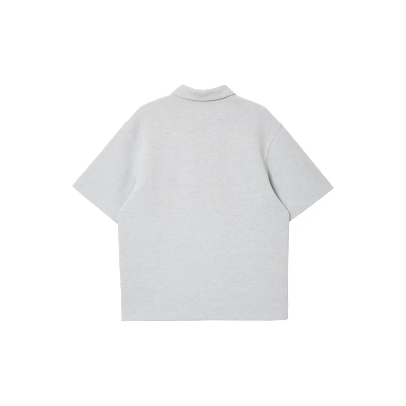 JACK JONES· Polo Shirt Men's Light Heather Gray-1