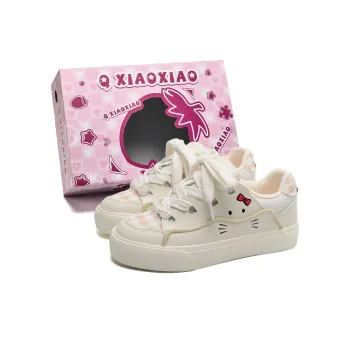 Circle Small Wear resistant And Lightweight Low Top Skateboard Shoes Women's