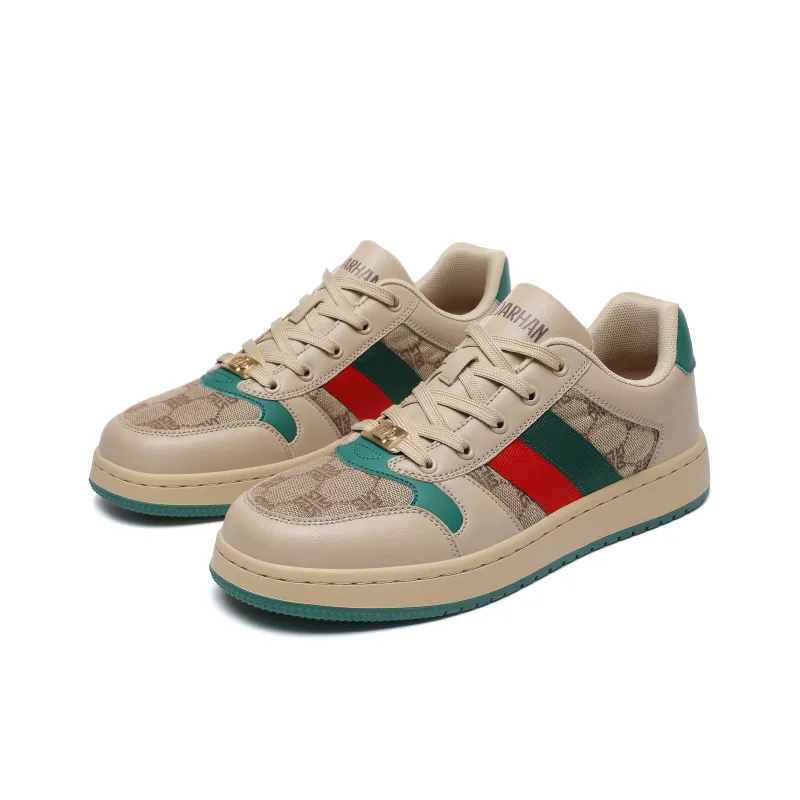 CEDAR HAN Couple Shoes Breathable, Slip Resistant, And Abrasion Resistant Low Top Skateboard Shoes Unisex-1