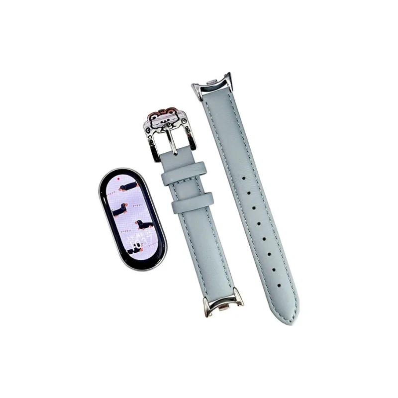 IBOANN Watch Bands Xiaomi Compatibility 140-170mm Artificial Leather Material-3