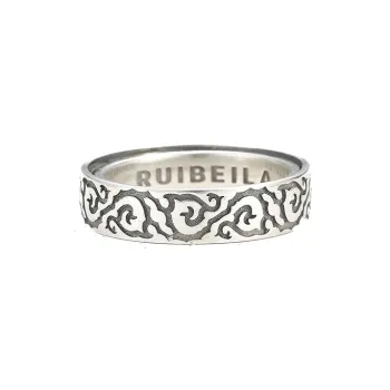 Ruibeila 925 Sterling Silver Rings Men's