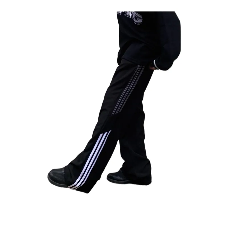 WELTER EXPERIMENT Casual Pants Unisex Black-0