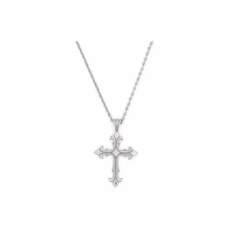 EMANUELE BICOCCHI Fleury Cross Necklace-0