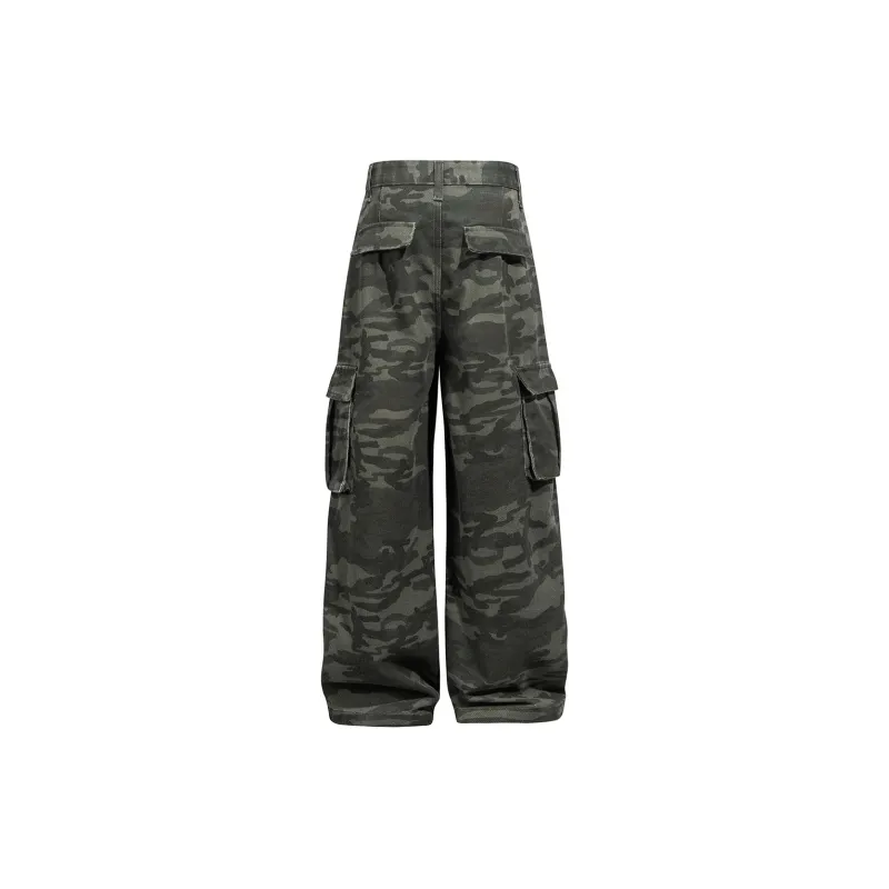 ROSECREED Cargo Pants Unisex Camouflage-2