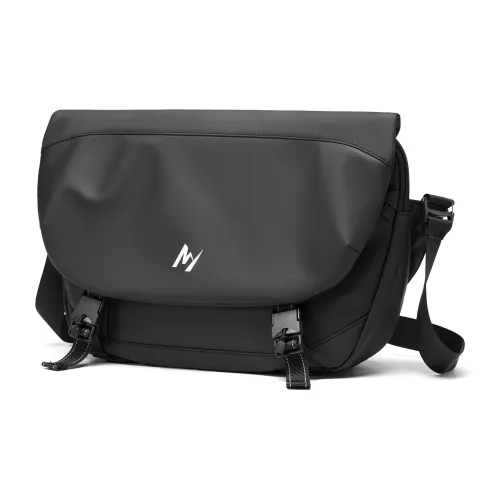 MOYYI PVC Handbag Shoulder Bag Crossbody Bag Large Size Unisex Black