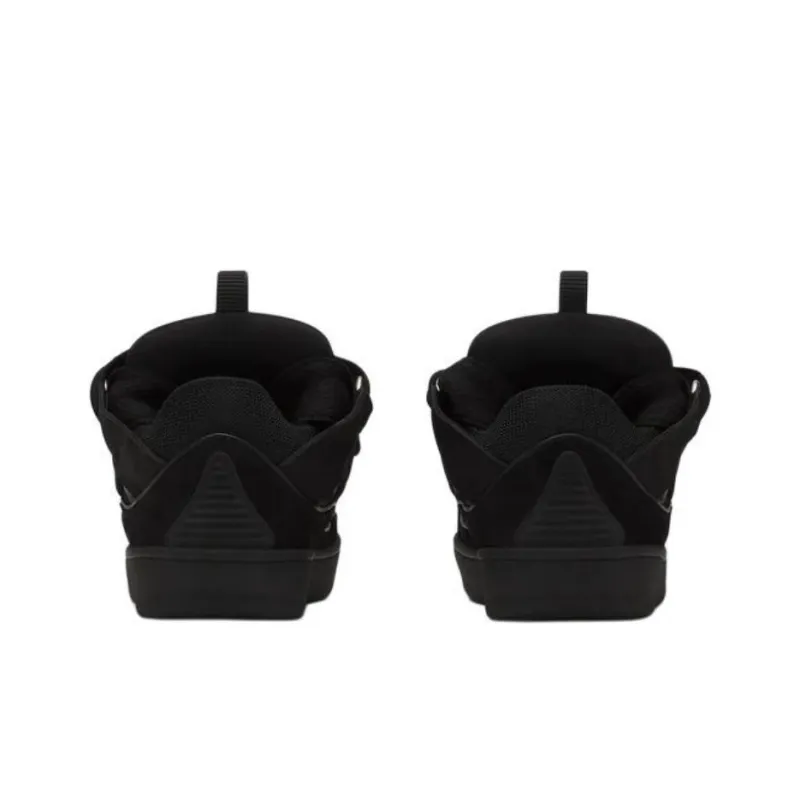 Lanvin Curb Low Top Skateboard Shoes Unisex Black-4